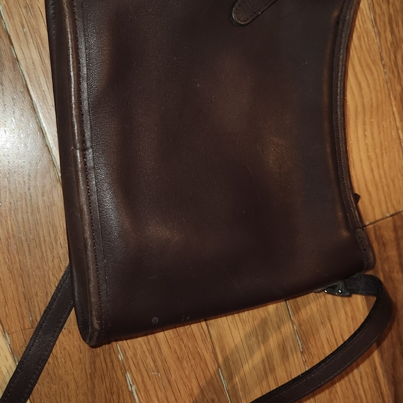 VINTAGE COACH MAMBO 9062 LEATHER HOBO ADJUSTABLE STRAP BAG PURSE - Picture 12 of 13